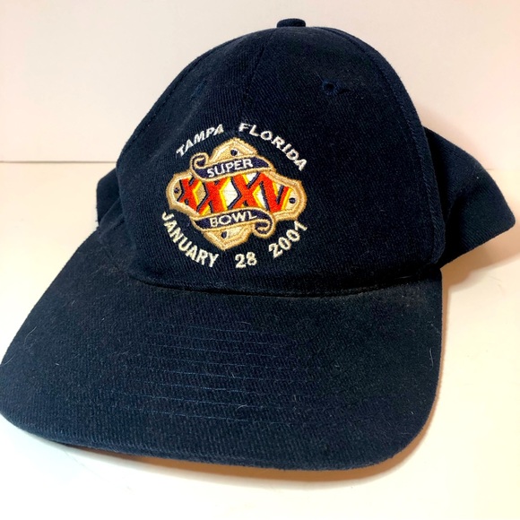 2001 Super Bowl XXXV SnapBack Hat Tampa Florida Fritos Lay - Picture 1 of 5